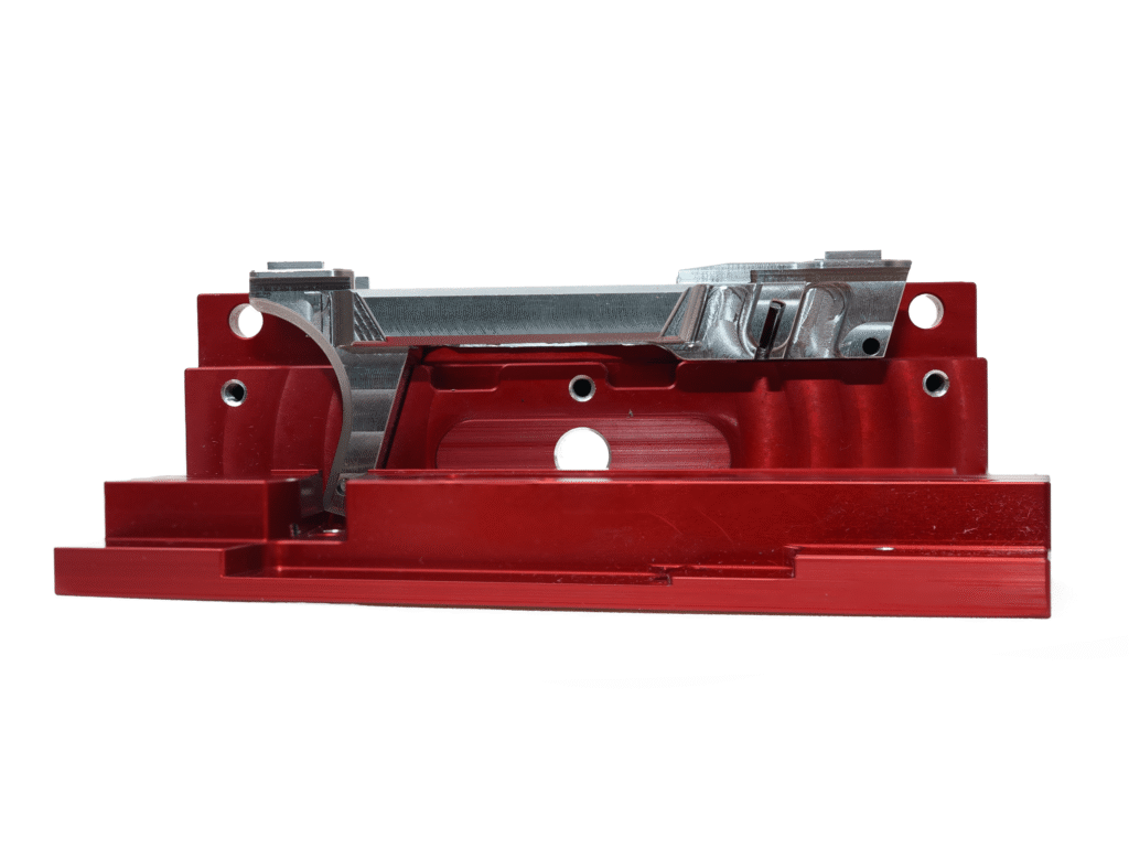 G80 Jig holding G80 unfinished receiver